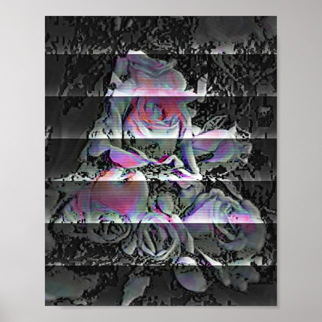 Techno Bouquet Poster (Framsidan)