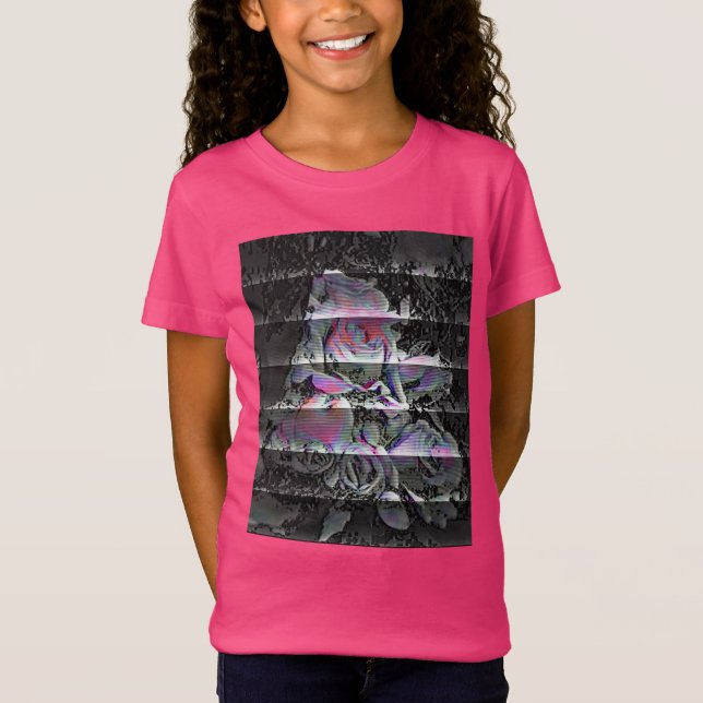 Techno Bouquet  T Shirt (Framsida)