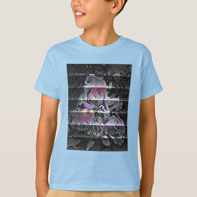 Techno Bouquet  T-Shirt (Framsida)