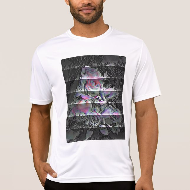 Techno Bouquet  T Shirt (Framsida)