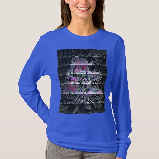 Techno Bouquet  T-Shirt (Framsida)