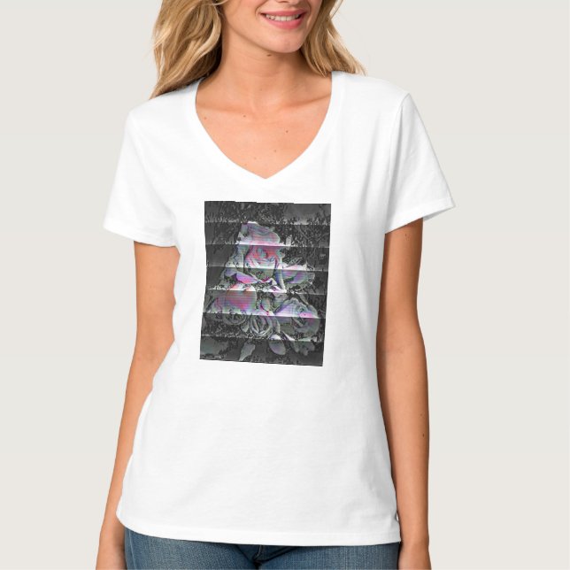 Techno Bouquet T Shirt (Framsida)