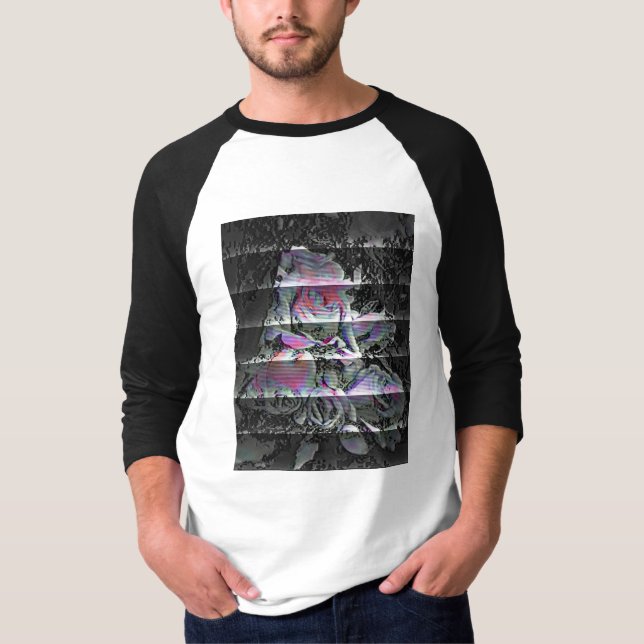 Techno Bouquet  T Shirt (Framsida)