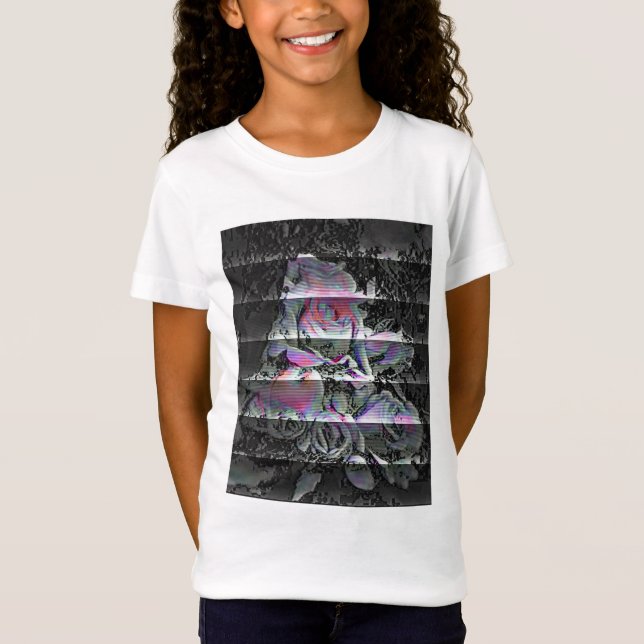 Techno Bouquet  T Shirt (Framsida)