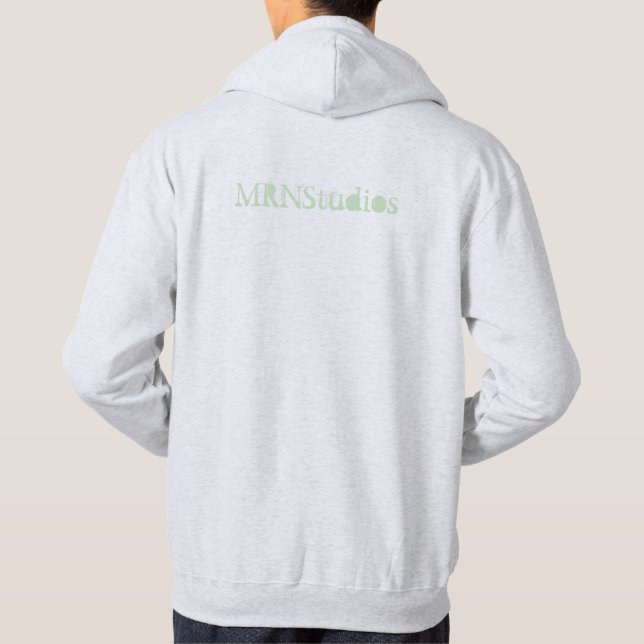 Techno Bouquet  Tröja Hoodie (Baksida)