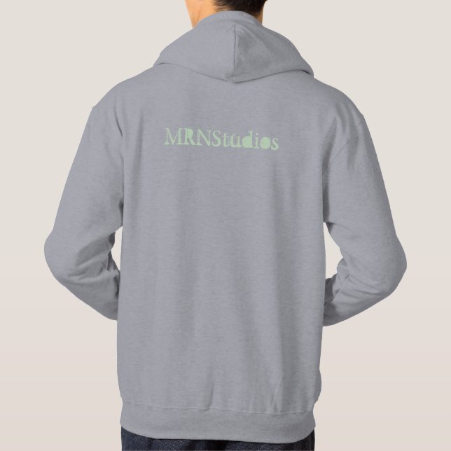 Techno Bouquet  Tröja Hoodie (Baksida)