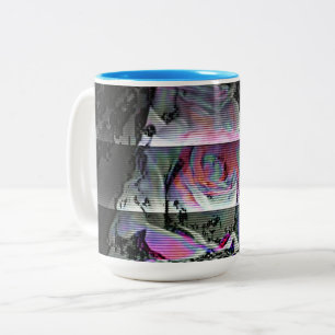 Techno Bouquet Två-Tonad Mugg