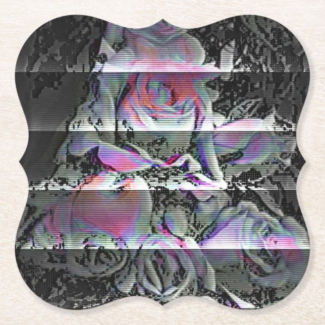 Techno Bouquet   Underlägg Papper (Framsida)