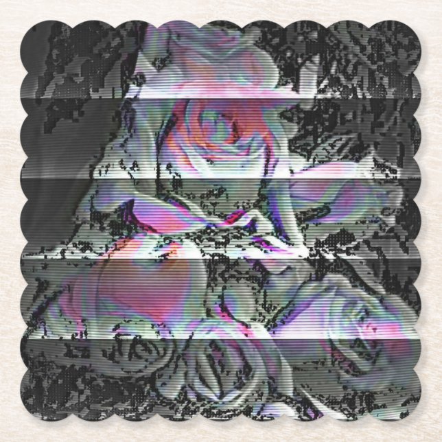 Techno Bouquet   Underlägg Papper (Framsida)