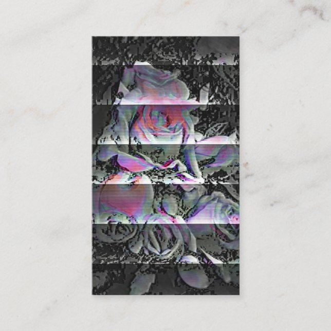 Techno Bouquet Visitkort (Framsida)