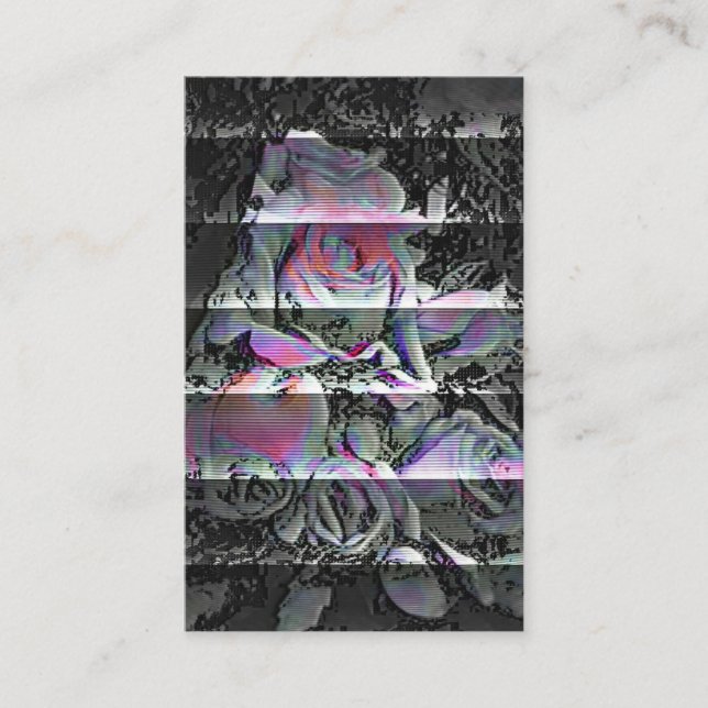 Techno Bouquet Visitkort (Framsida)