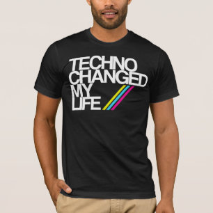 TECHNO CHAGED MITT LIV!!! I SVART NU!! T SHIRT
