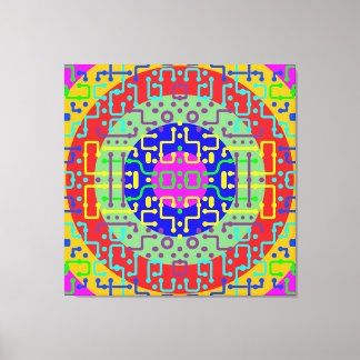 Techno Circus 2 Canvastryck