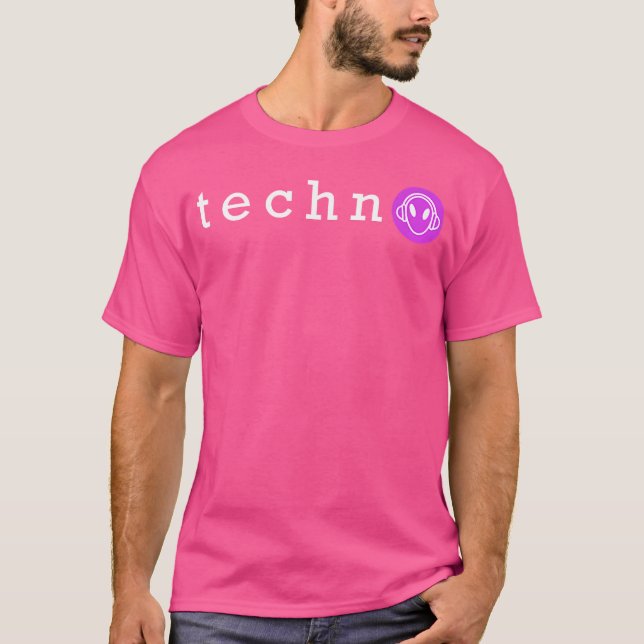 Techno Electro Music Tekkno Rave House Trance Part T Shirt (Framsida)