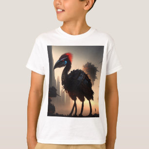 "Techno-Feathers: Futuristiskan Emu Robot" T Shirt