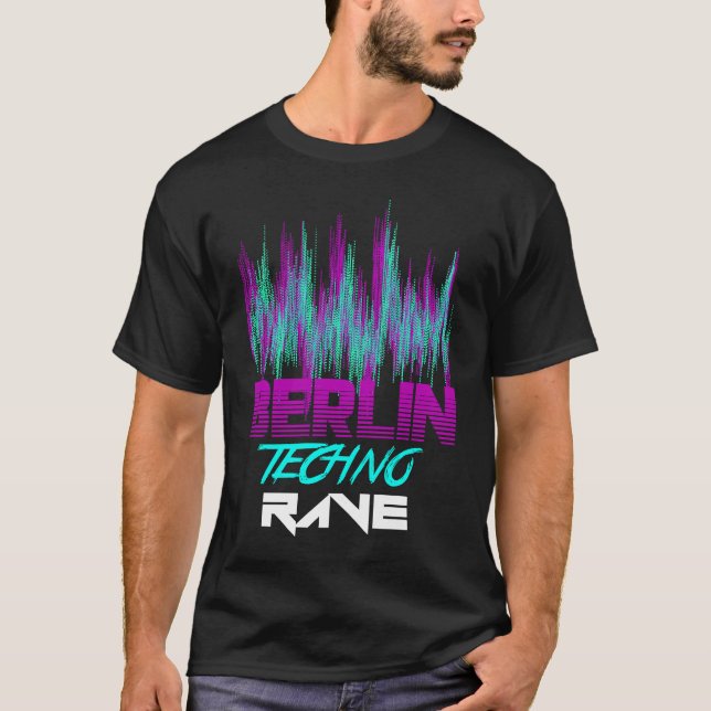 Techno för Techno Älskare T Shirt (Framsida)