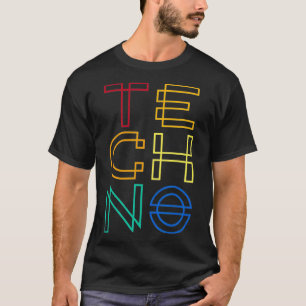 Techno House Music EDM Trance DJ Shirt T