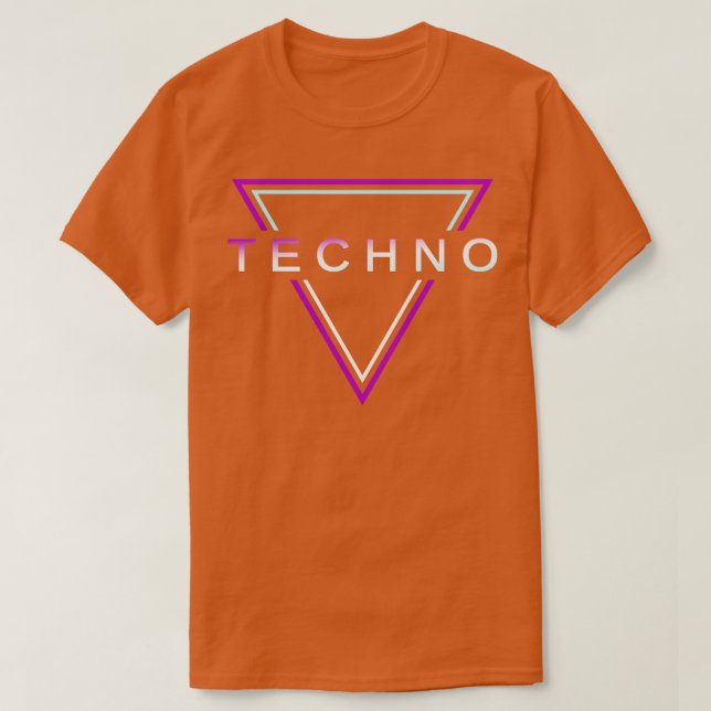 Techno House Party EDM Festival Goa Electro Rave 3 T Shirt (Design framsida)