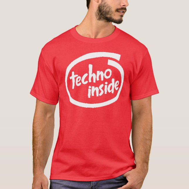 TECHNO-INSIDA T SHIRT (Framsida)
