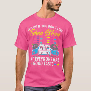 Techno Music Älskare Trance Raver Headbanger Edm H T Shirt