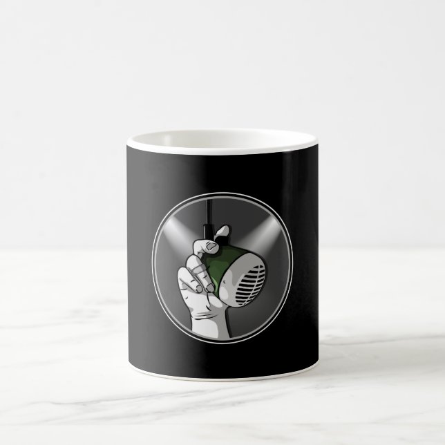 Techno Music DJ Rave Electro Trance Gift Idea Kaffemugg (Center)