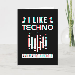 Techno Music Electro River Kort