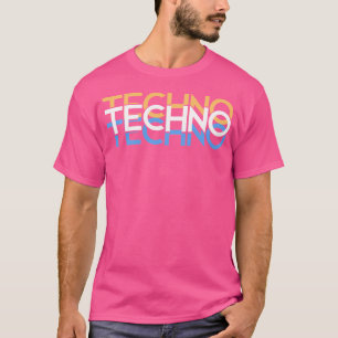 Techno Music Rave Gabber - Dj Edm Clubbing Raver T Shirt