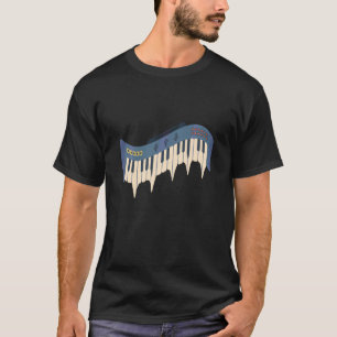 Techno Musik Piano Rave Party Pianist Headbanger B T Shirt