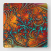 Techno Psychedelic Fractal Decor