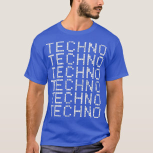 Techno Raver DJ Music Festival T Shirt
