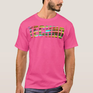 Techno Raver Dj Rave-fest Edm Klubbfestival T Shirt