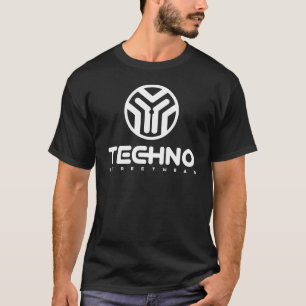 Techno Streetwear - logotyp - manar skjorta Tee