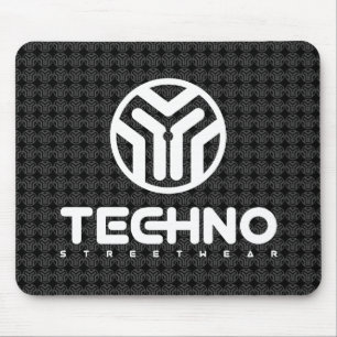 Techno Streetwear - logotyp - musen vadderar Musmatta