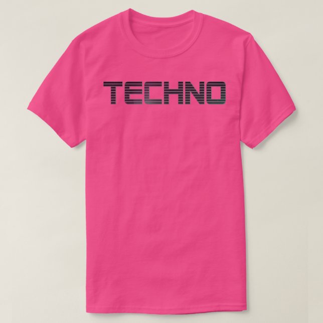 Techno T Shirt (Design framsida)