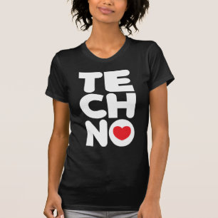 Techno torn t-shirt