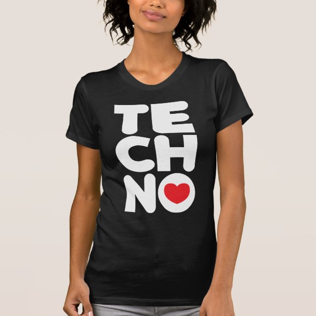 Techno torn t-shirt (Framsida)