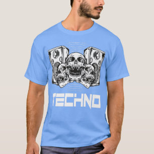 Techno Totenkopf Electronic Music Rave Festival Ra T Shirt