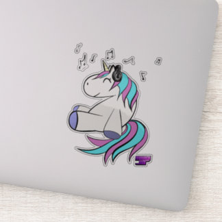 Techno Uni clear vinyldekal/ dekal