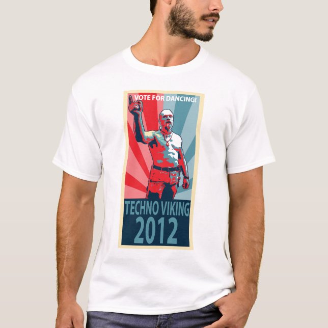 Techno Viking 2012 T Shirt (Framsida)