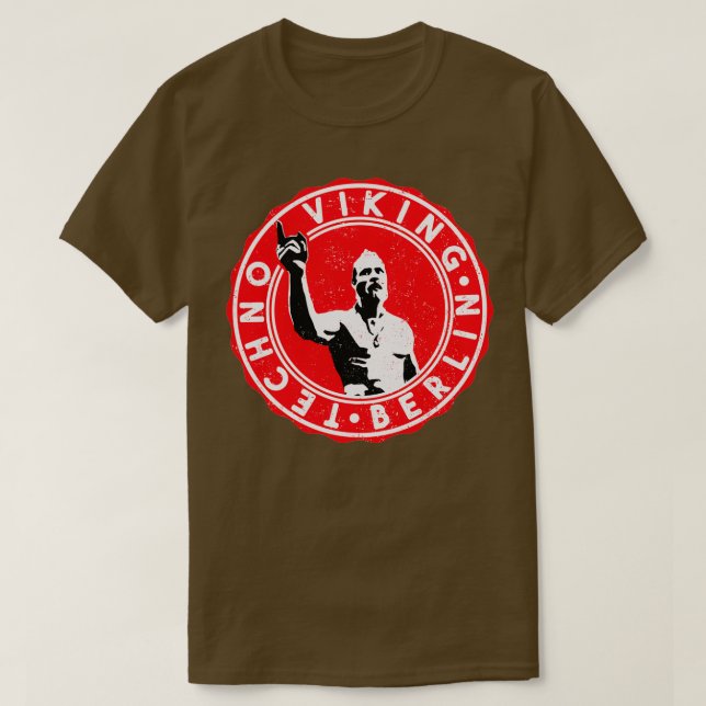 Techno viking 4 t shirt (Design framsida)