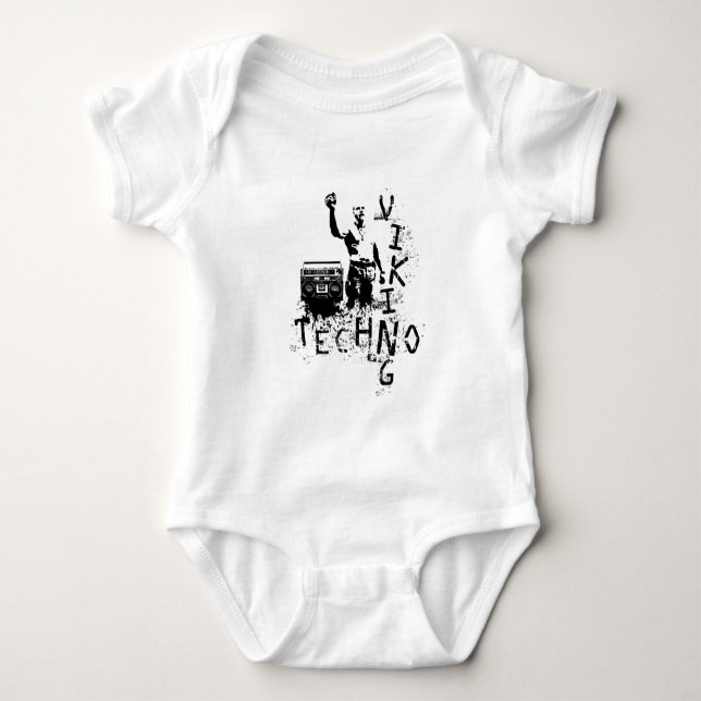 Techno Viking T-shirt (Framsida)