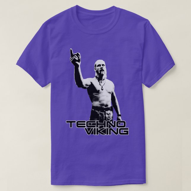 TECHNO VIKING T SHIRT (Design framsida)