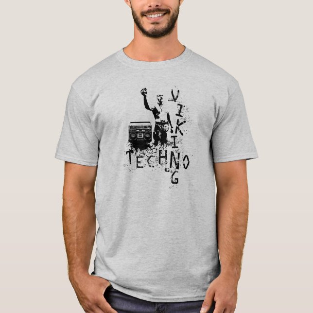 Techno Viking T-shirt (Framsida)