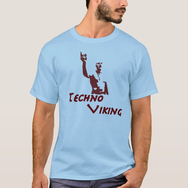 Techno Viking T-shirt (Framsida)