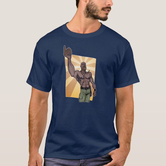 Techno Viking Tee Shirt (Framsida)