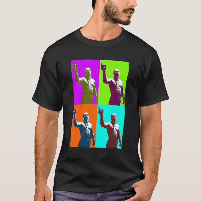 techno viking tee shirt (Framsida)