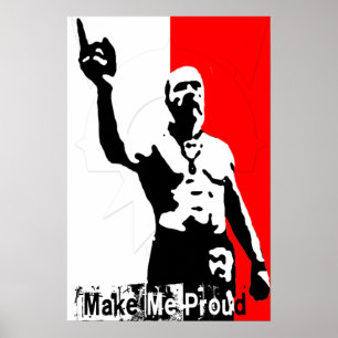 Techno Viking vid RedRevolt (gör mig stolt), Poster
