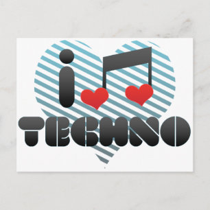 Techno Vykort