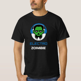 Techno Zombie DJ Rave Electro T Shirt