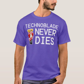 Technoblades Never Dies Video Game Gaming Gamer bi T Shirt